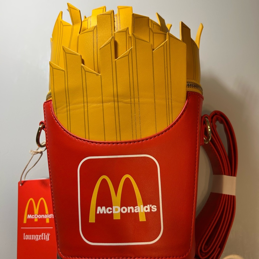 McDonald's Red and Yellow French Fry Shoulder Bag - Picture 2 of 5